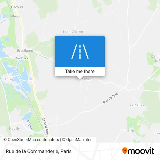 Rue de la Commanderie map