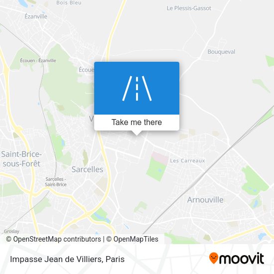 Impasse Jean de Villiers map