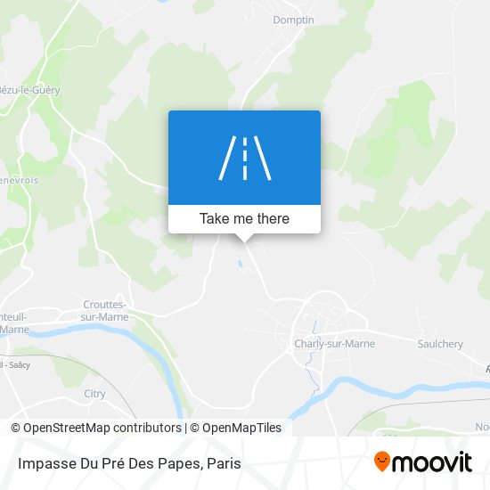 Impasse Du Pré Des Papes map