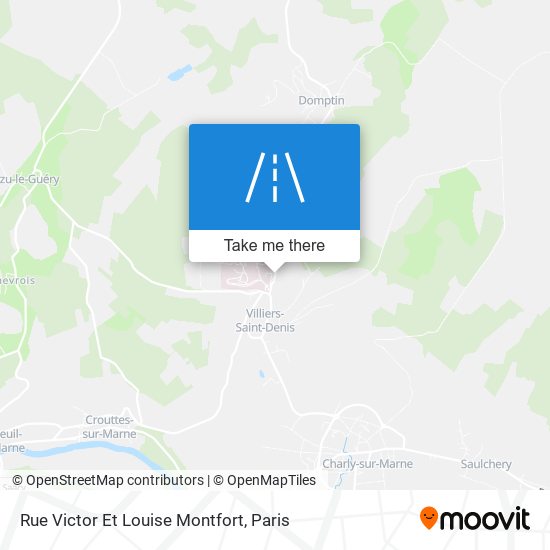 Rue Victor Et Louise Montfort map