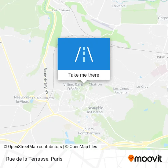 Rue de la Terrasse map