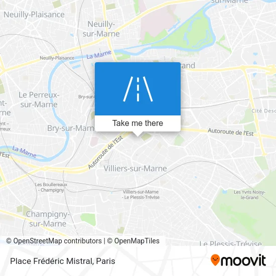 Place Frédéric Mistral map