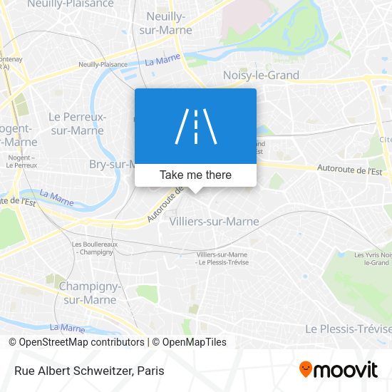 Rue Albert Schweitzer map