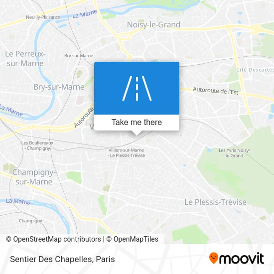 Sentier Des Chapelles map