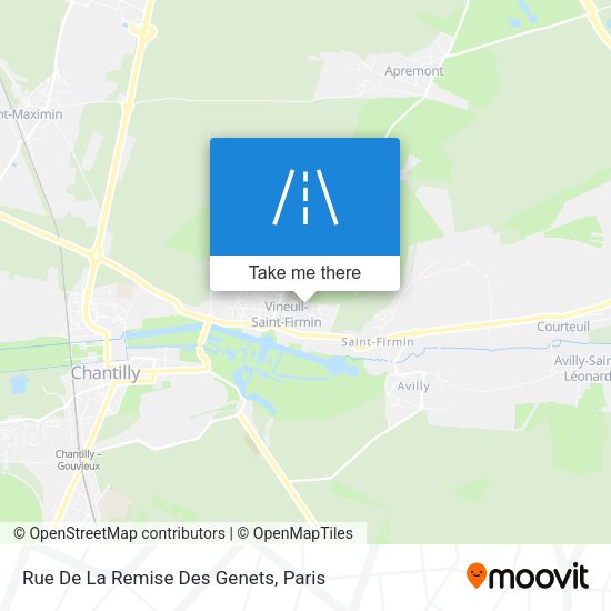 Rue De La Remise Des Genets map
