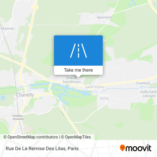 Rue De La Remise Des Lilas map