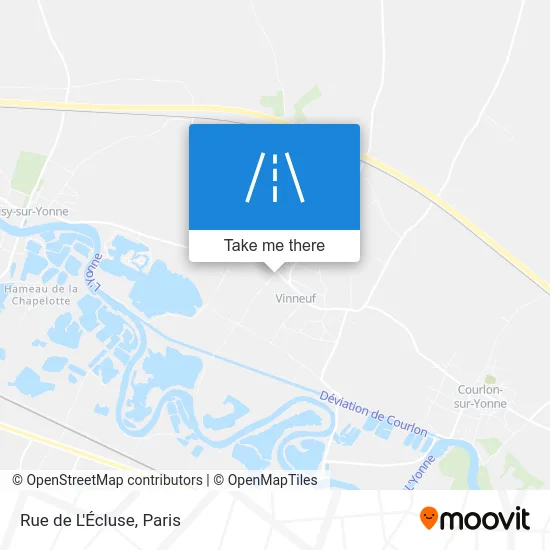 Rue de L'Écluse map