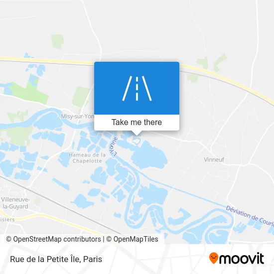 Rue de la Petite Île map