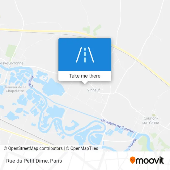 Rue du Petit Dime map