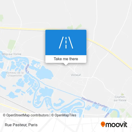 Rue Pasteur map