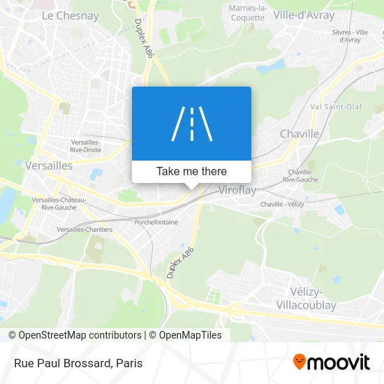 Rue Paul Brossard map