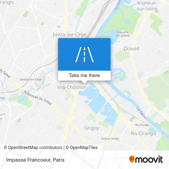 Impasse Francoeur map