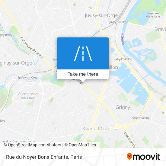 Rue du Noyer Bons Enfants map