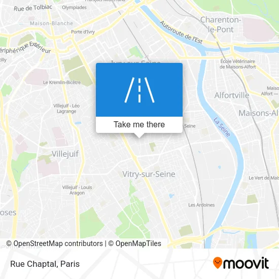 Rue Chaptal map