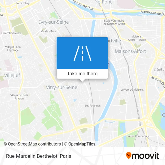 Rue Marcelin Berthelot map