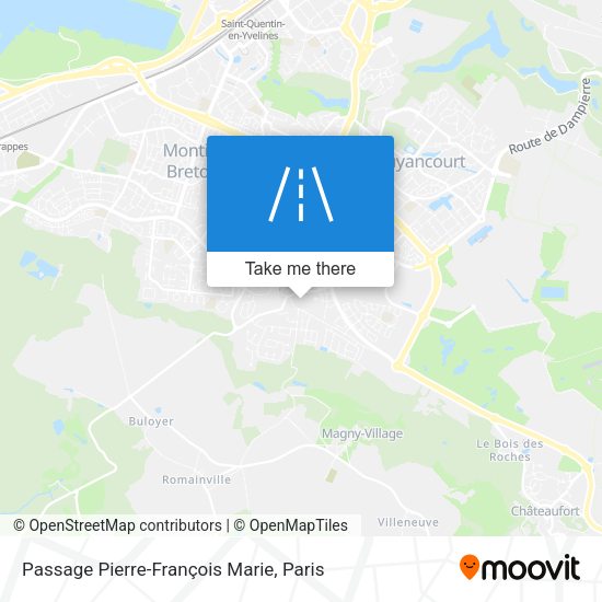 Passage Pierre-François Marie map