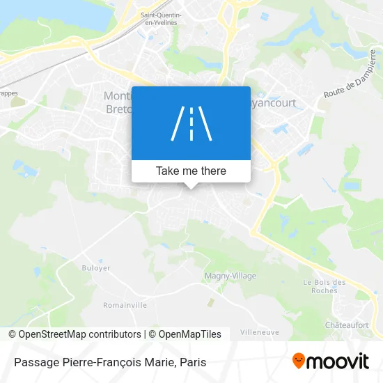 Passage Pierre-François Marie map