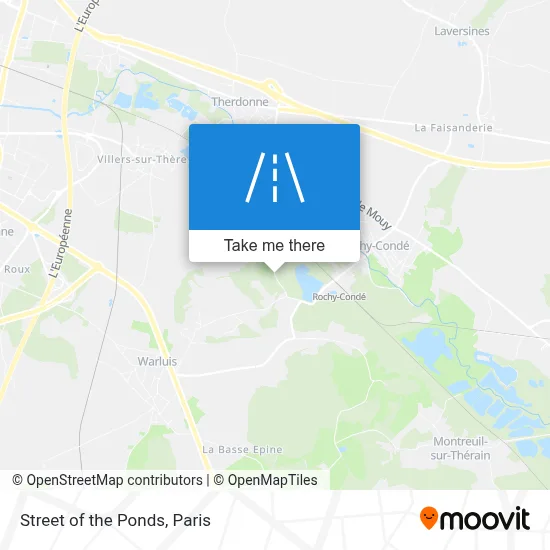 Rue Des Étangs map