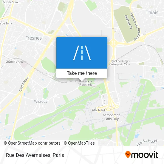 Rue Des Avernaises map