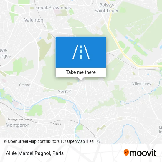 Allée Marcel Pagnol map