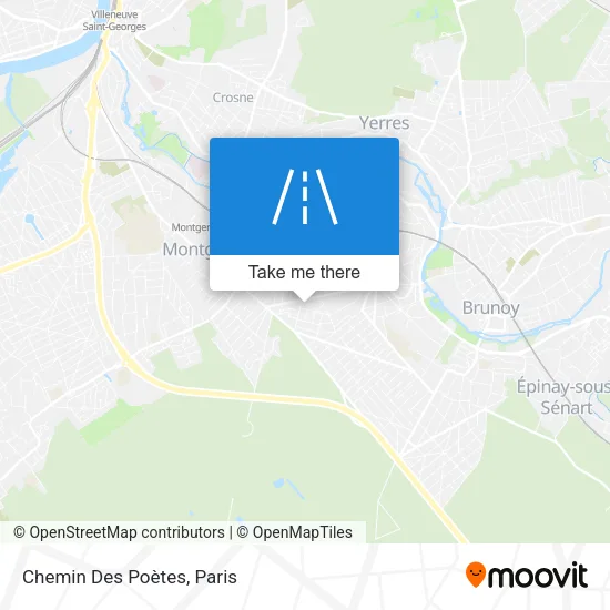 Chemin Des Poètes map