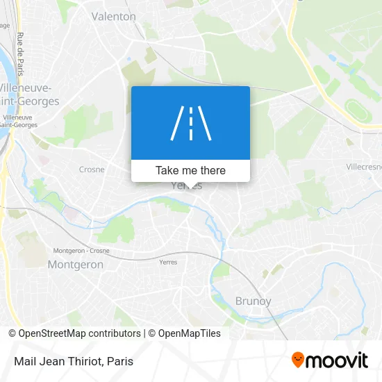 Mail Jean Thiriot map
