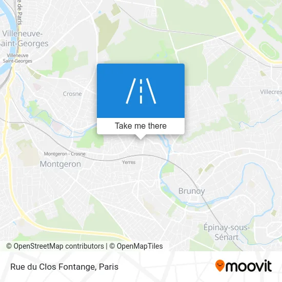 Rue du Clos Fontange map