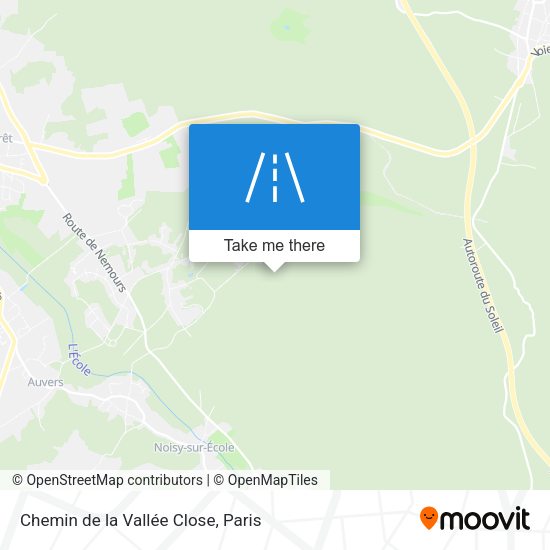 Chemin De La Vallée Close map
