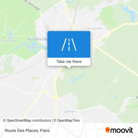 Route Des Places map