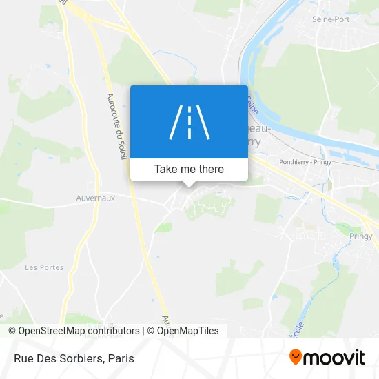 Rue Des Sorbiers map