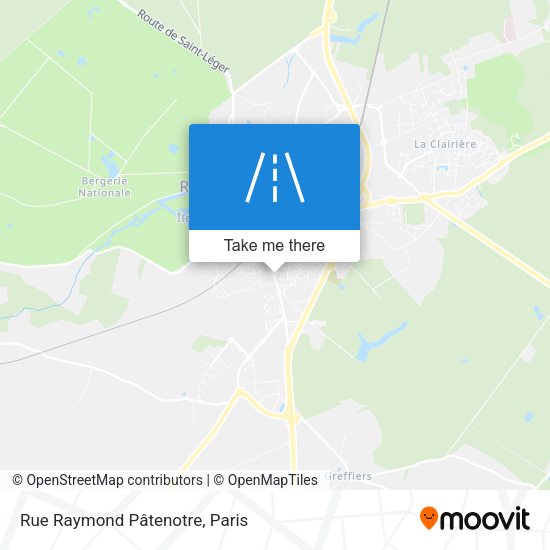 Rue Raymond Pâtenotre map