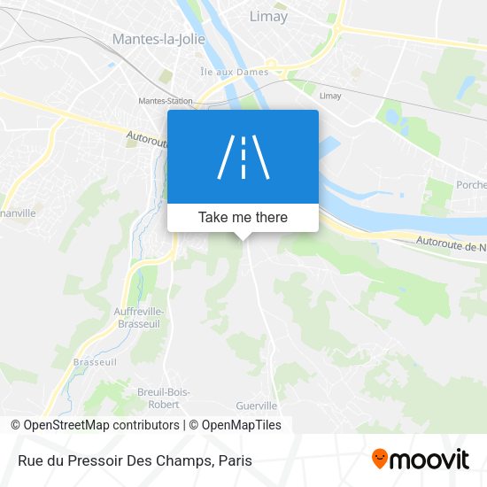 Rue du Pressoir Des Champs map