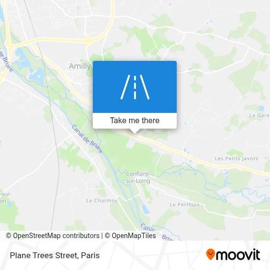 Rue Des Platanes map
