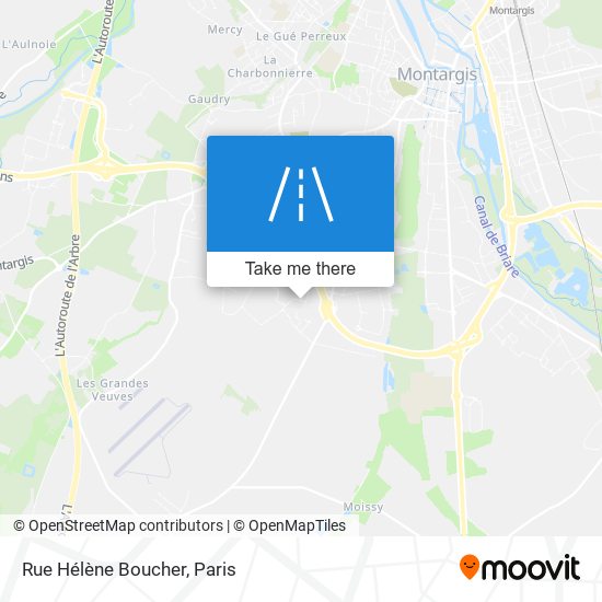 Rue Hélène Boucher map