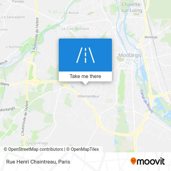 Rue Henri Chaintreau map