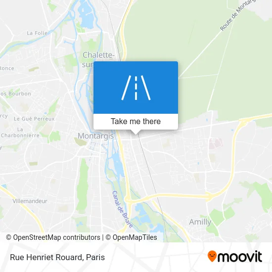 Rue Henriet Rouard map