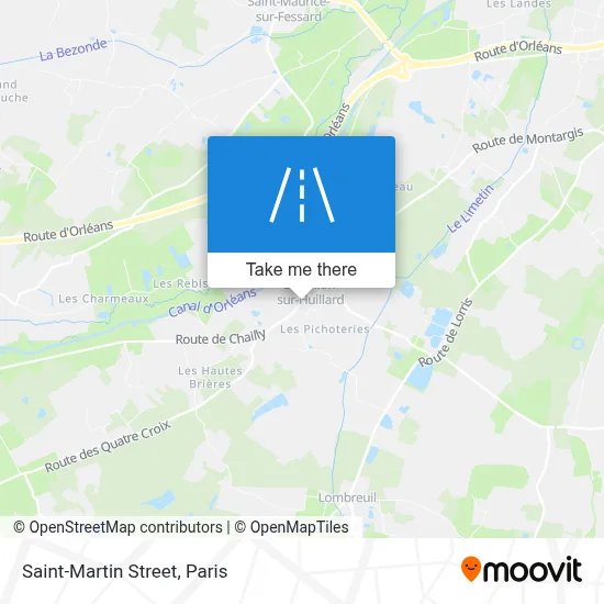 Rue Saint-Martin map