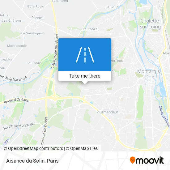 Mapa Aisance du Solin