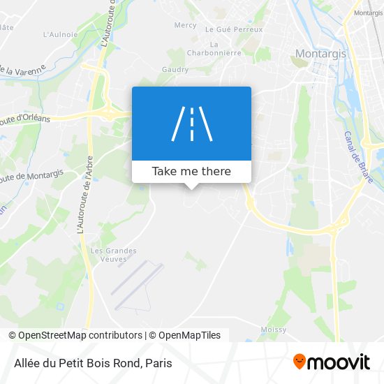 Allée du Petit Bois Rond map