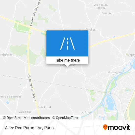 Allée Des Pommiers map