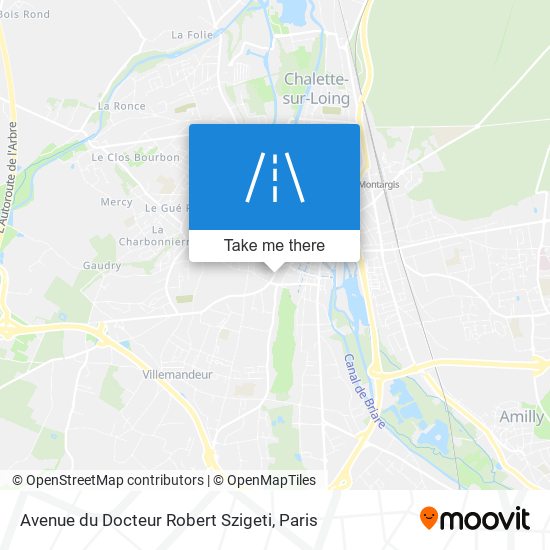 Avenue du Docteur Robert Szigeti map
