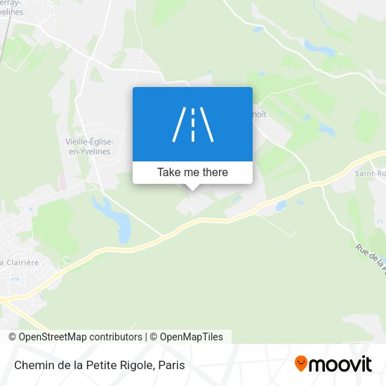 Chemin de la Petite Rigole map
