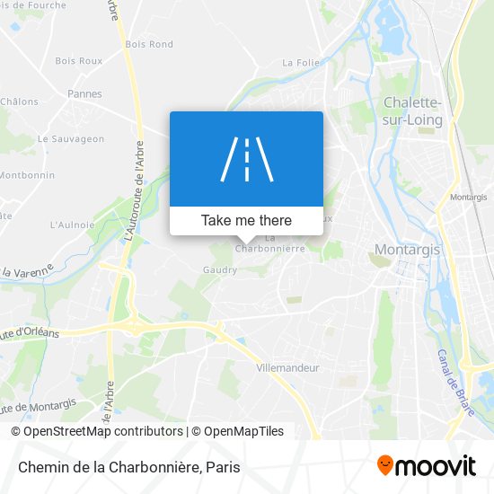 Chemin de la Charbonnière map