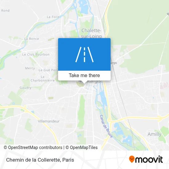 Chemin de la Collerette map