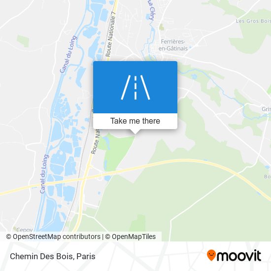 Chemin Des Bois map