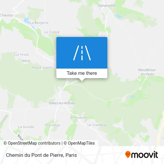 Chemin du Pont de Pierre map