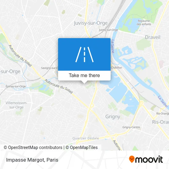 Impasse Margot map