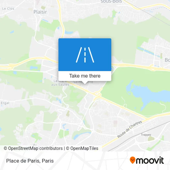 Place de Paris map