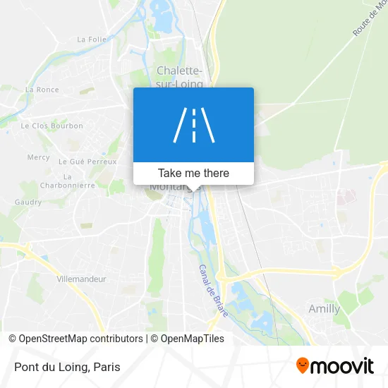 Pont du Loing map