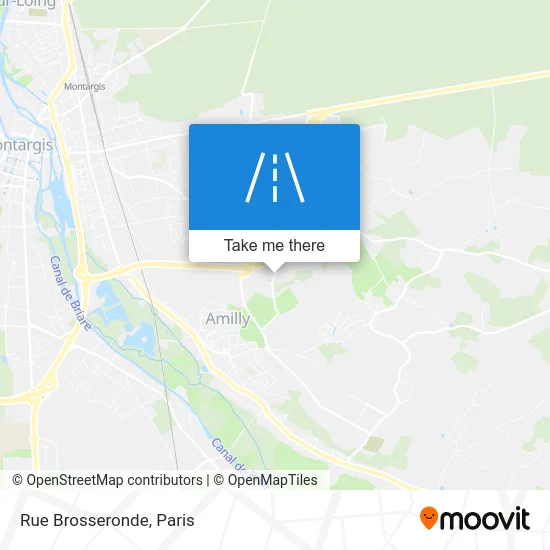 Rue Brosseronde map